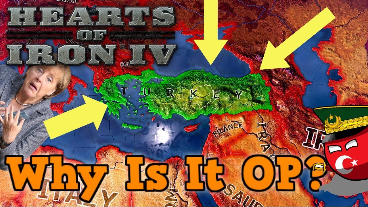 Why Is Turkey OVERPOWERED??? HOI4 - THE STRONGEST NATION